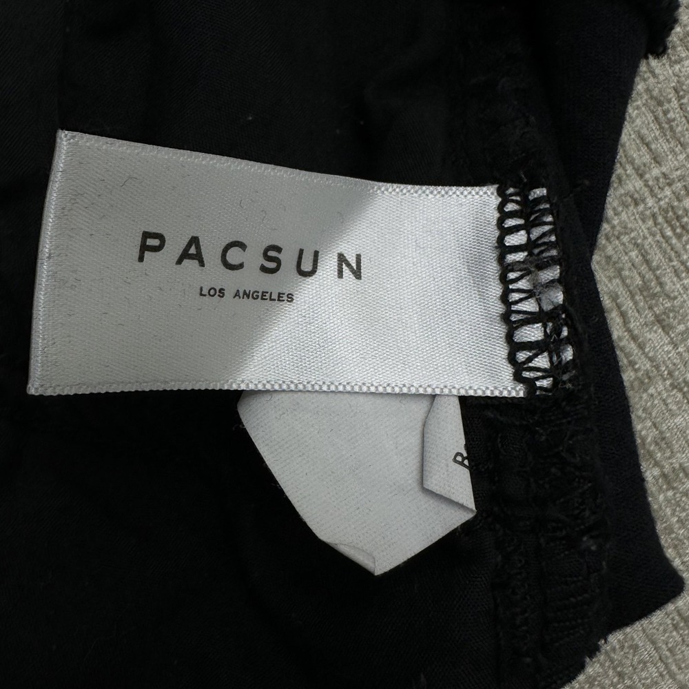 Pacsun Jeans Womens 31 Short Black High Rise Jegging Lace Up Skinny Ankle - Picture 9 of 16